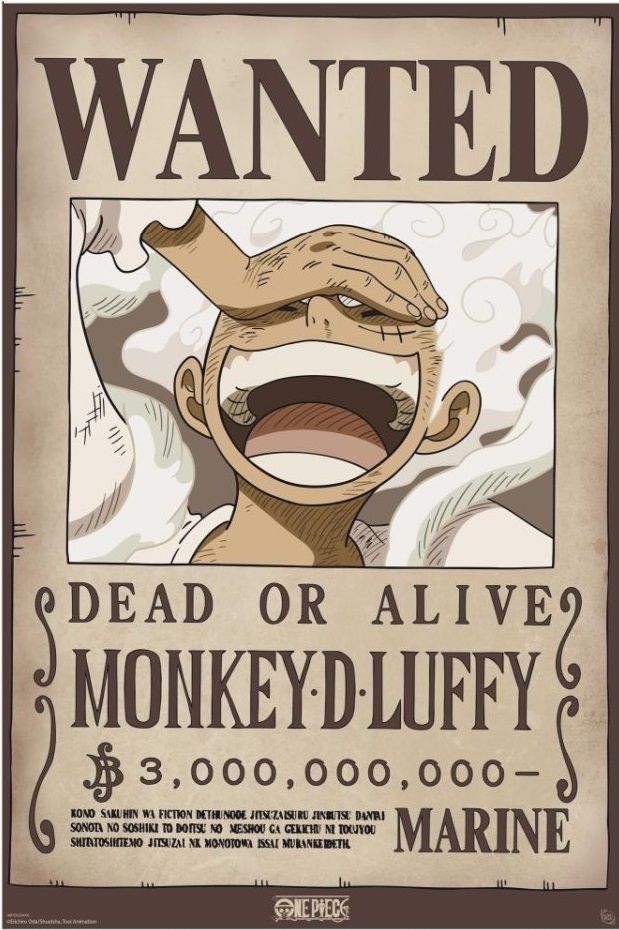 One Piece - Watned Luffy Hand