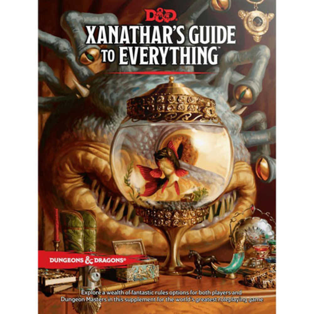 Dungeons & Dragons Role Playing Game Xanathar Guide To Everything Hardcover