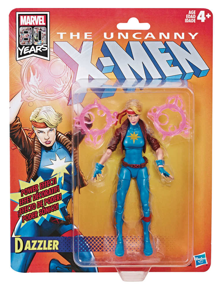 X-Men Legends Retro 6in Dazzler Action Figure Case