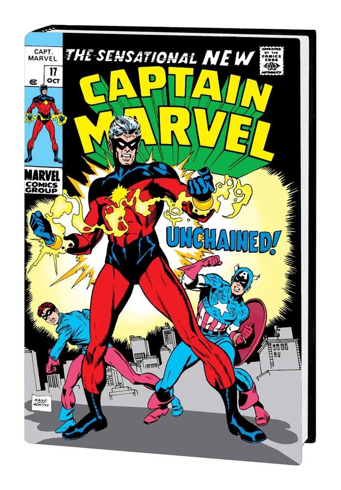 Captain Mar Vell Omnibus Hardcover Volume 01 Kane Cover