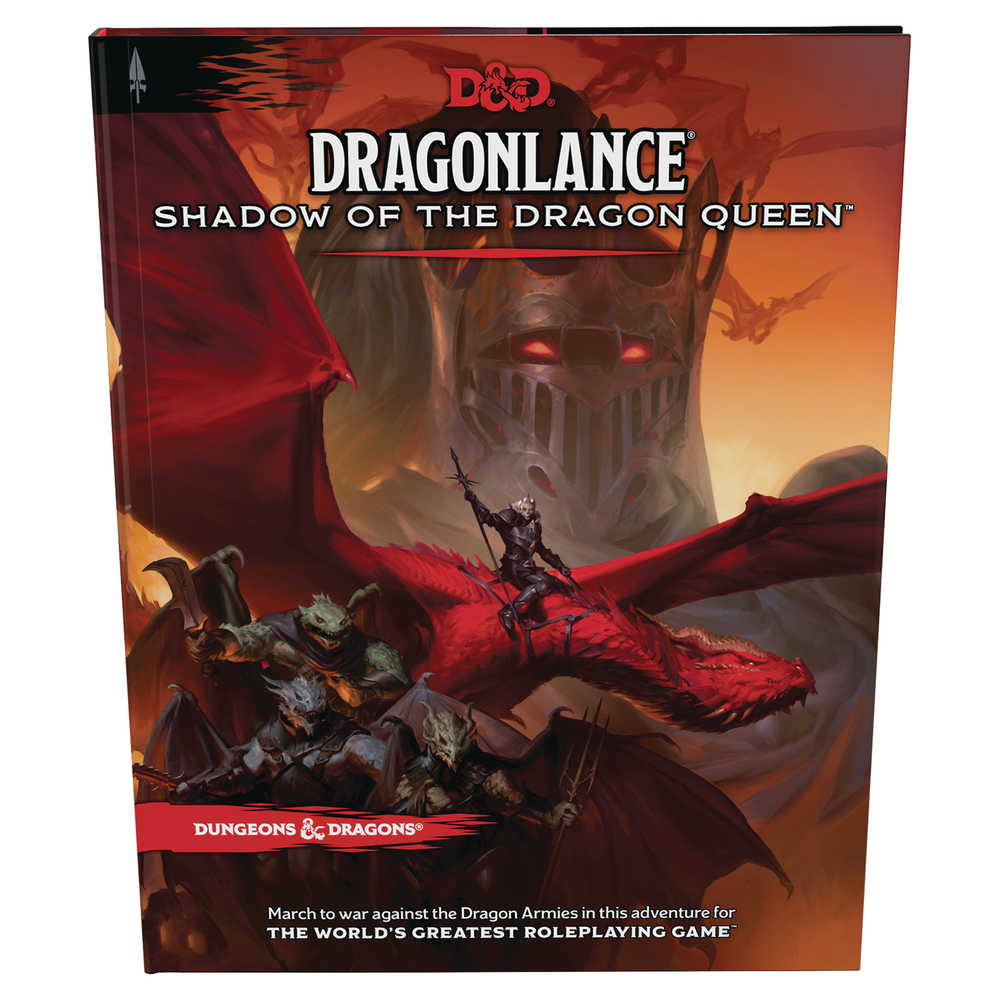 Dungeons & Dragons Role Playing Game Dragonlance Shadow Dragon Queen Hardcover