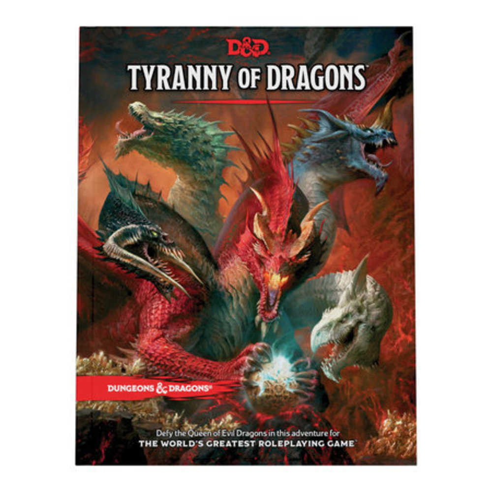 Dungeons & Dragons Role Playing Game Tyranny Of Dragons Hardcover
