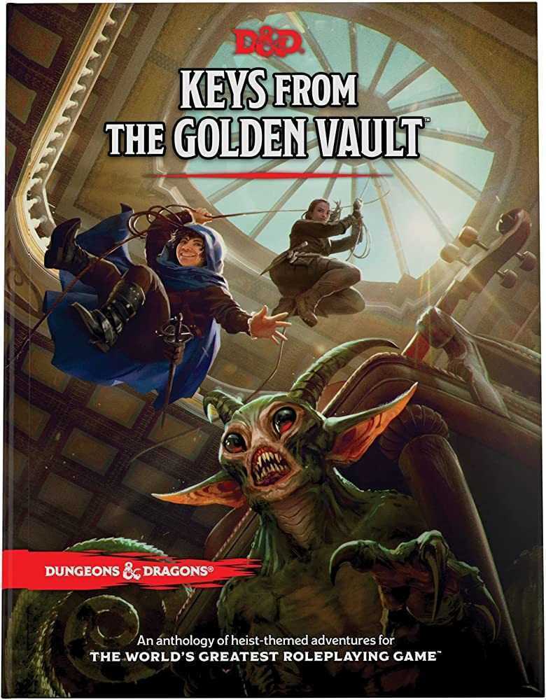 Dungeons & Dragons Role Playing Game Keys From Golden Vault Hardcover