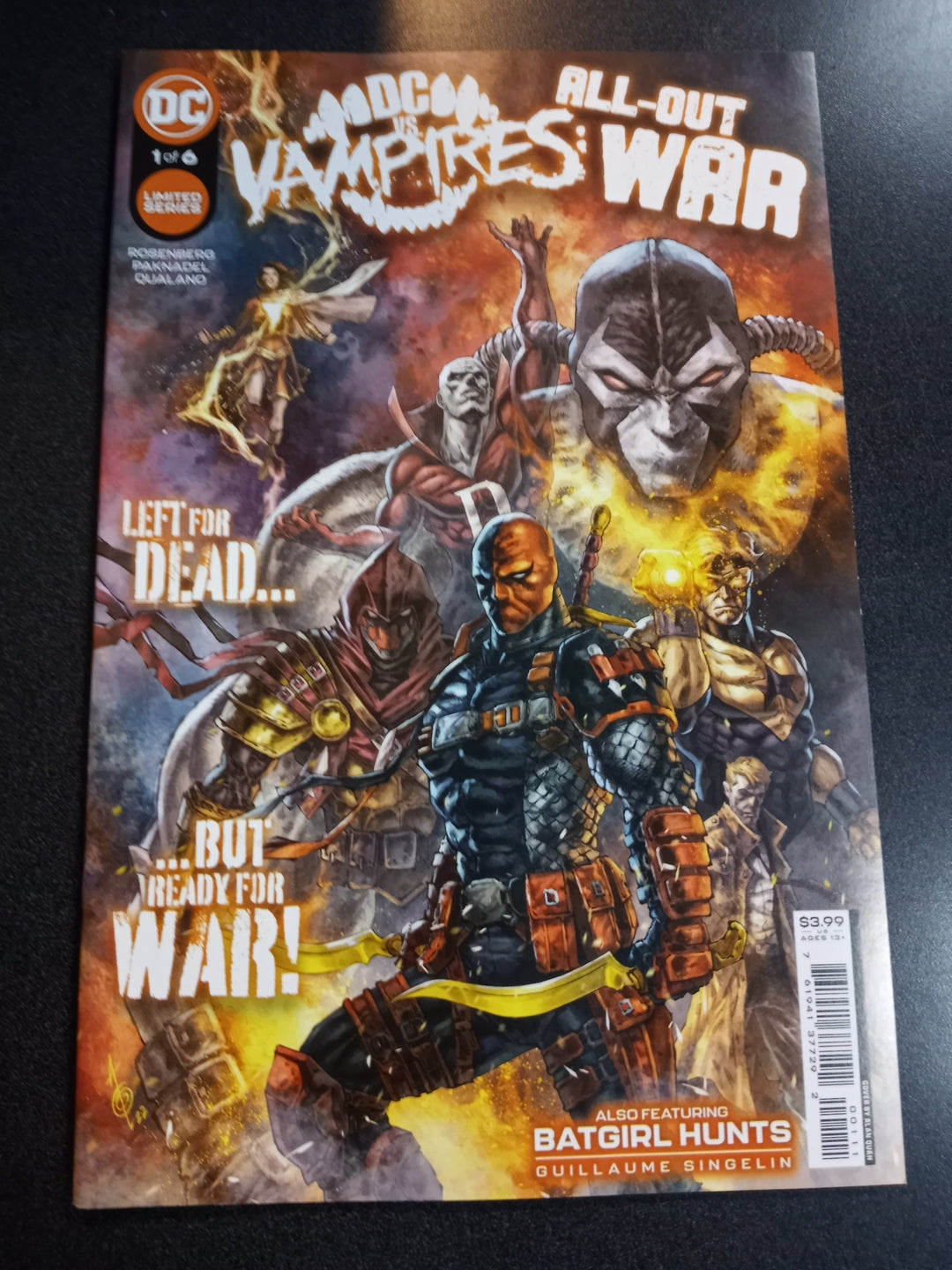 DC vs Vampires All-Out War #1 (Of 6) Cover A Alan Quah