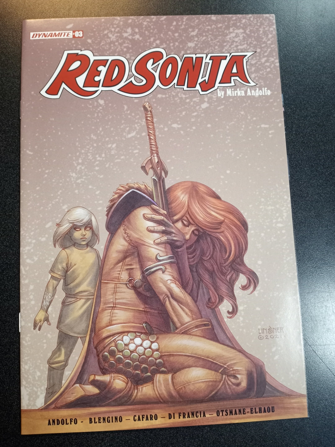 Red Sonja #3 Linsner Cover C