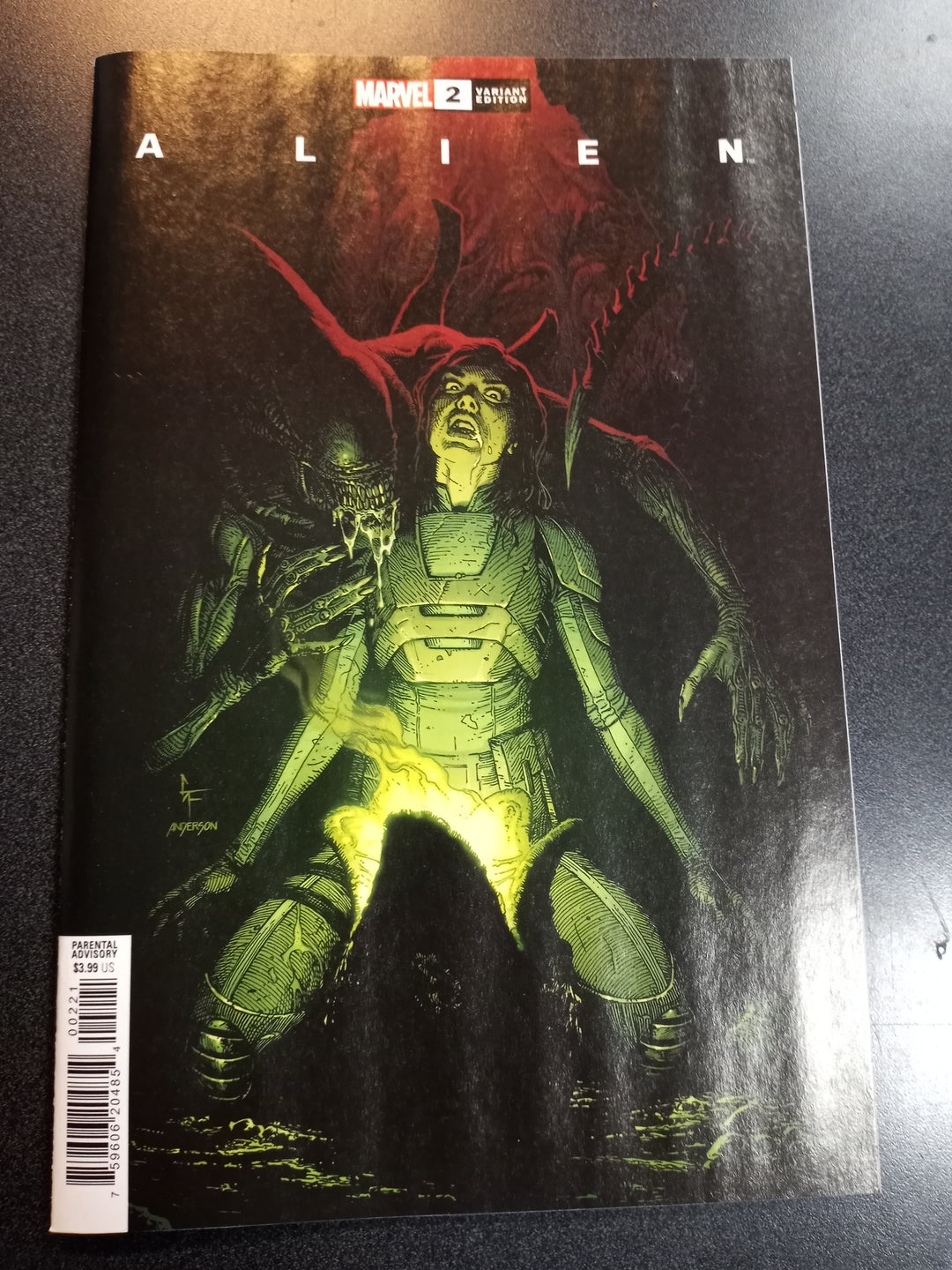 Alien #2 Gary Frank Variant