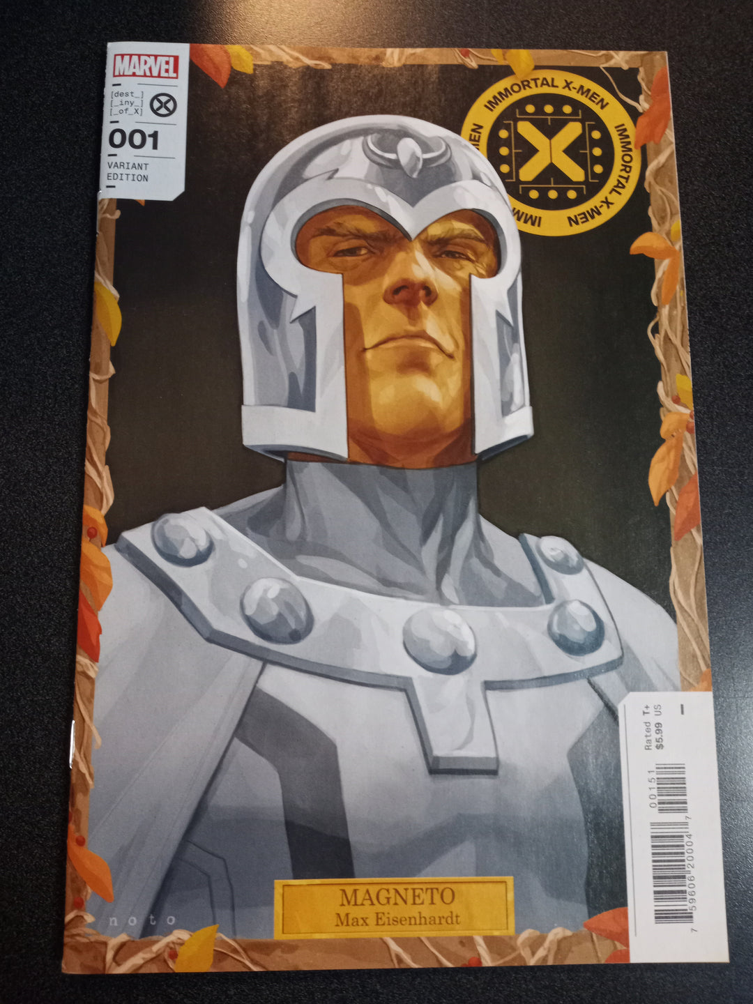 Immortal X-Men #1 Noto Quiet Council Variant