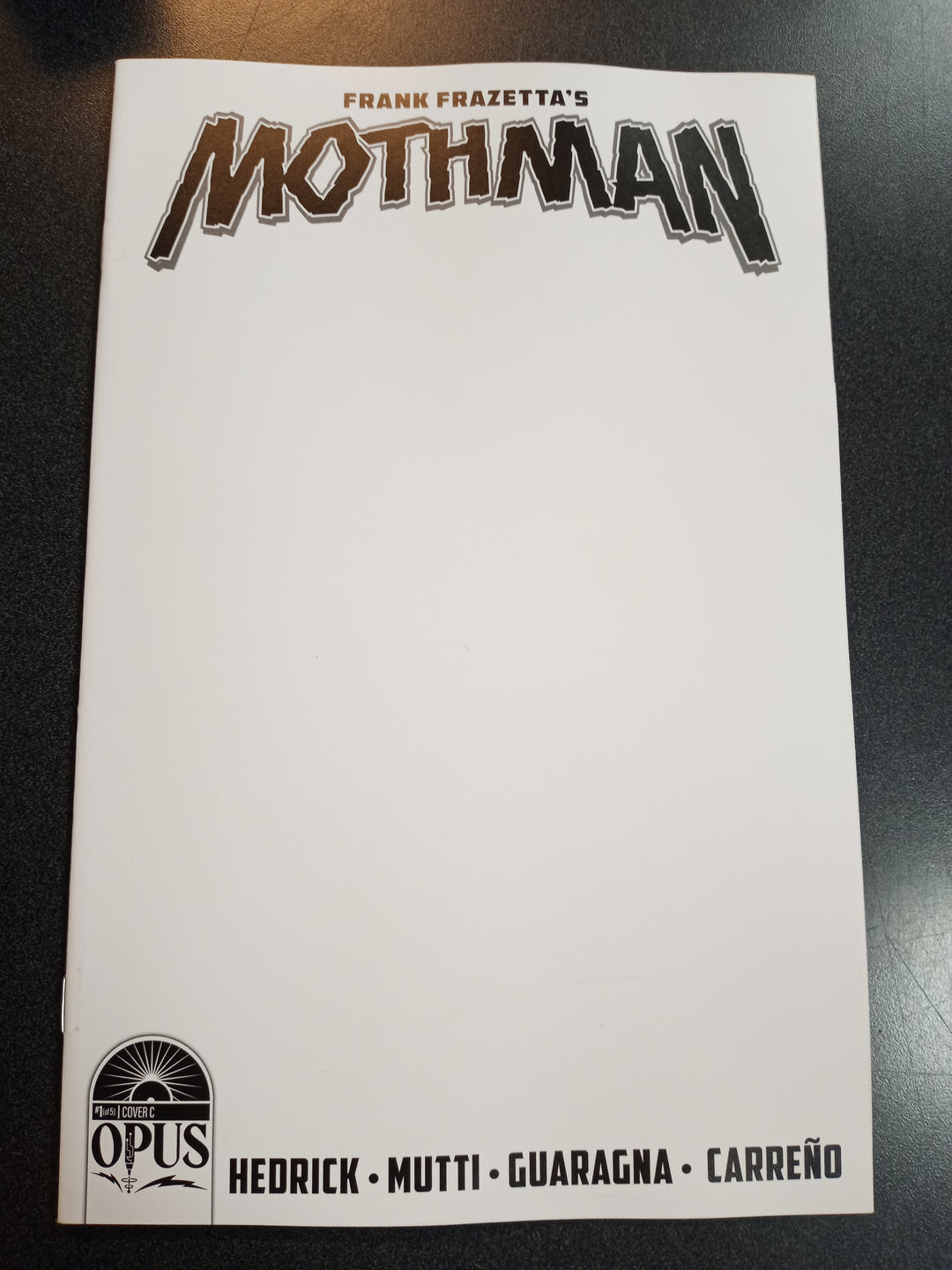 Frank Frazetta Mothman #1 (Of 5) Cover C 5 Copy Variant Edition Blank