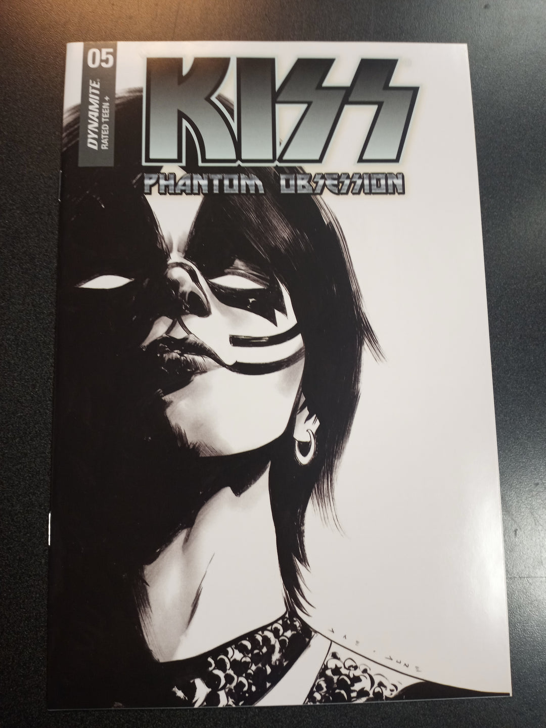 Kiss Phantom Obsession #5 Cover F 10 Copy Variant Edition Lee Black & White Line Ar