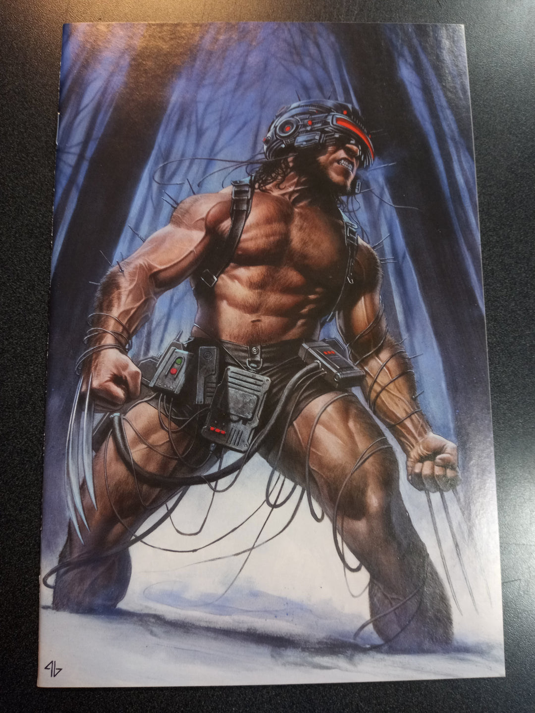 X Lives of Wolverine #4 Adi Granov Color Virgin Art Variant