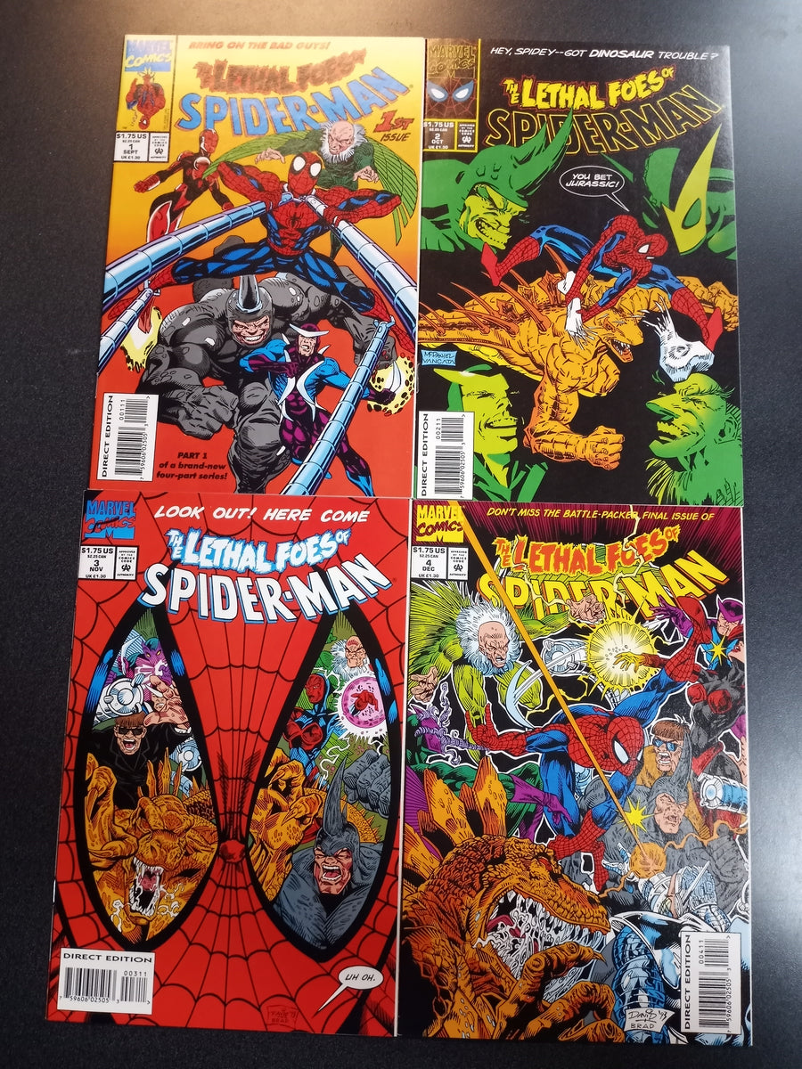 Lethal Foes of Spider-Man #1-4 Set NM