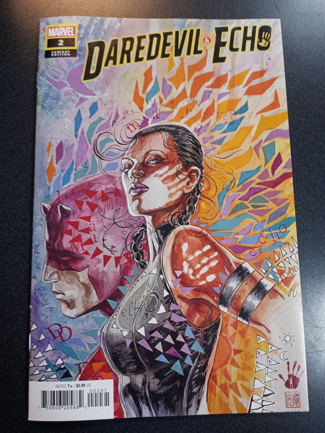 Daredevil & Echo #2 David Mack Variant