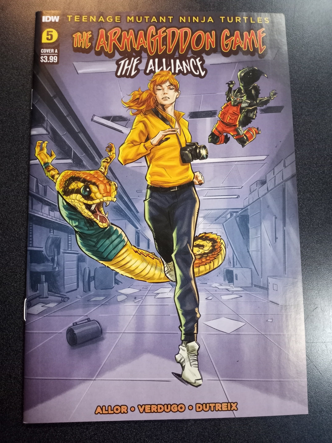 Teenage Mutant Ninja Turtles Armageddon Game Alliance #5 Cover A Mercado