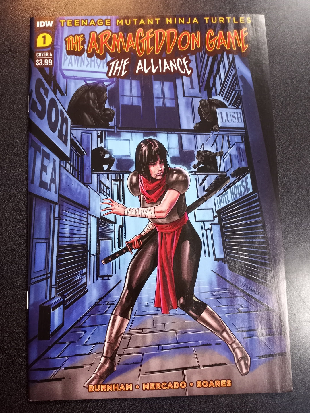 Teenage Mutant Ninja Turtles Armageddon Game Alliance #1 Cover A Mercado