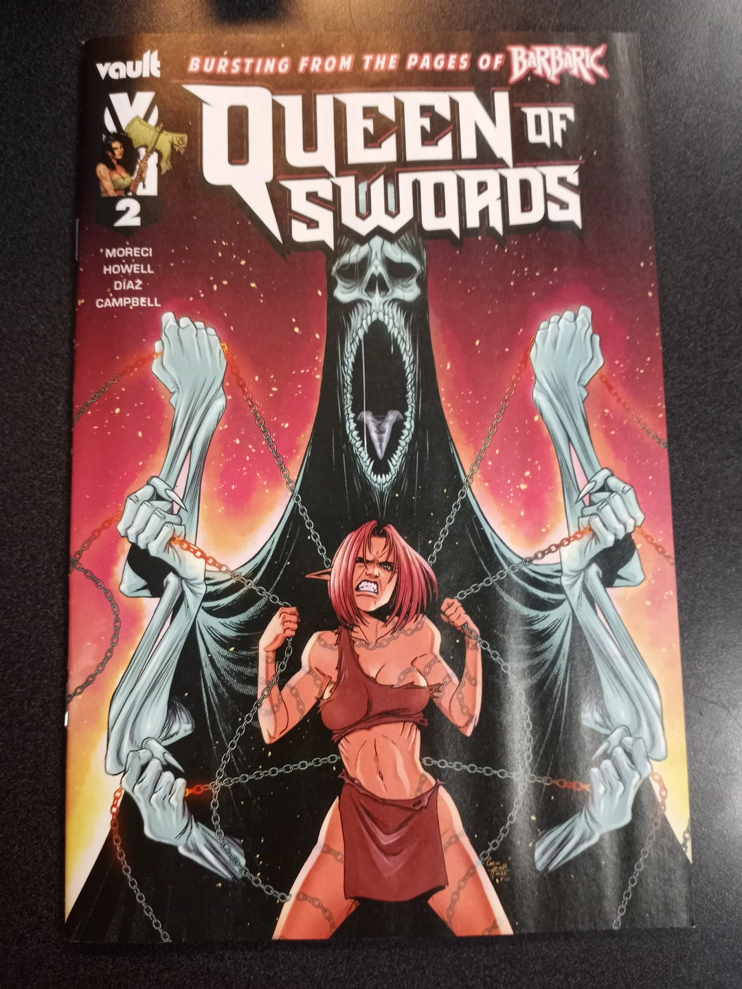 Queen Of Swords Barbaric Story #2 Cover A Howell (Mature)
