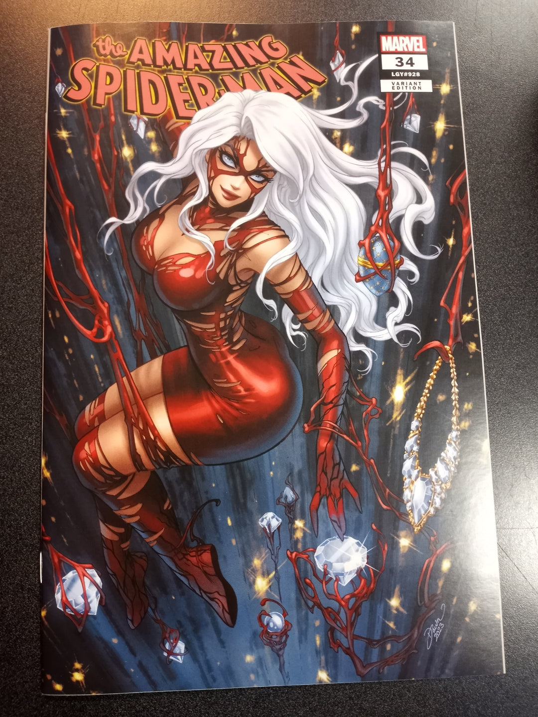 Amazing Spider-Man #34 Dawn McTeigue Trade Dress Variant