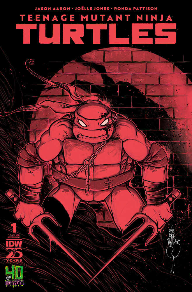 Teenage Mutant Ninja Turtles 2024 #1 40th Anniversary Talbot Variant