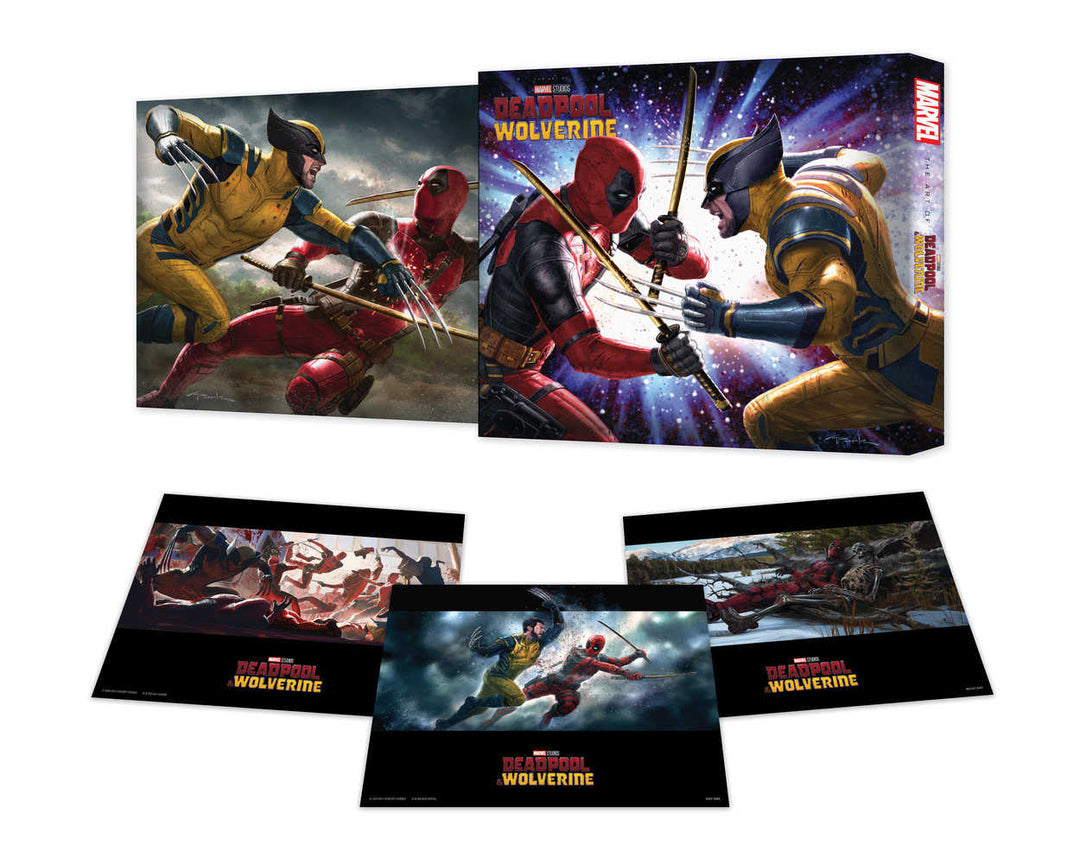 Marvel Studios Deadpool Wolverine Art Of Movie Slipcase Hardcover