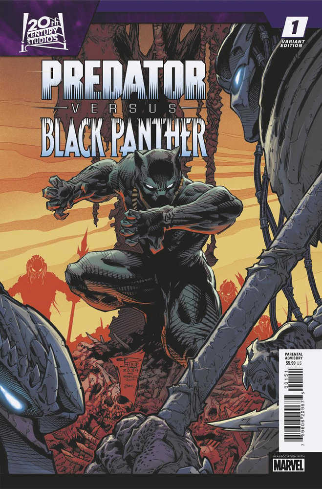 Predator vs Black Panther #1 (Of 4) Philip Tan Variant
