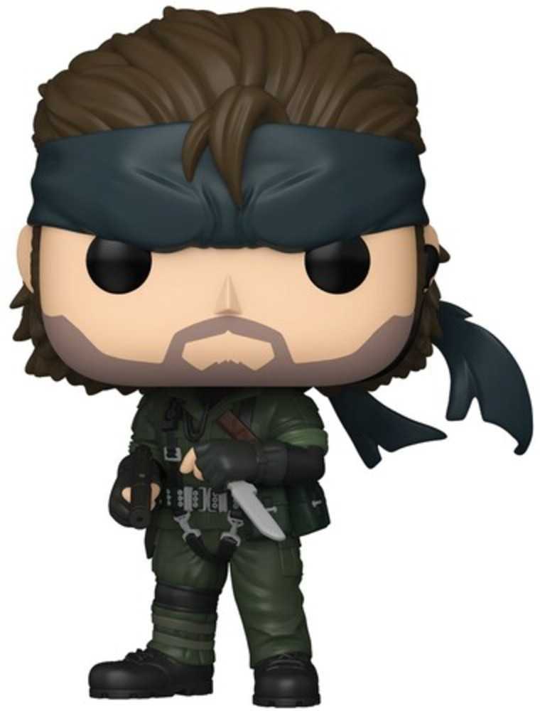 Pop Games Metal Gear Naked Snake Figure