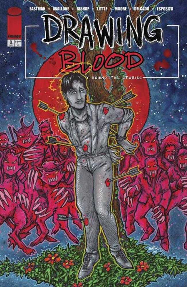 Drawing Blood #8 Cover A Kevin Eastman
