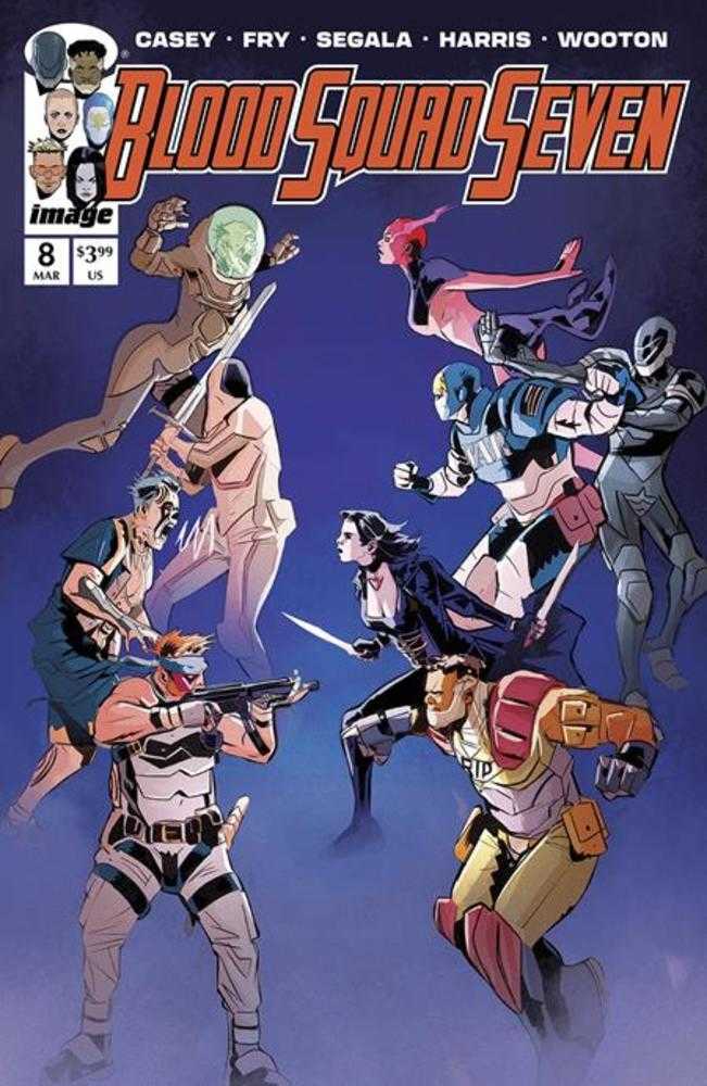 Blood Squad Seven #8 Cover A Paul Fry