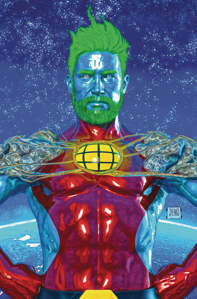 Captain Planet #1 Cover I Spears Metal Premium