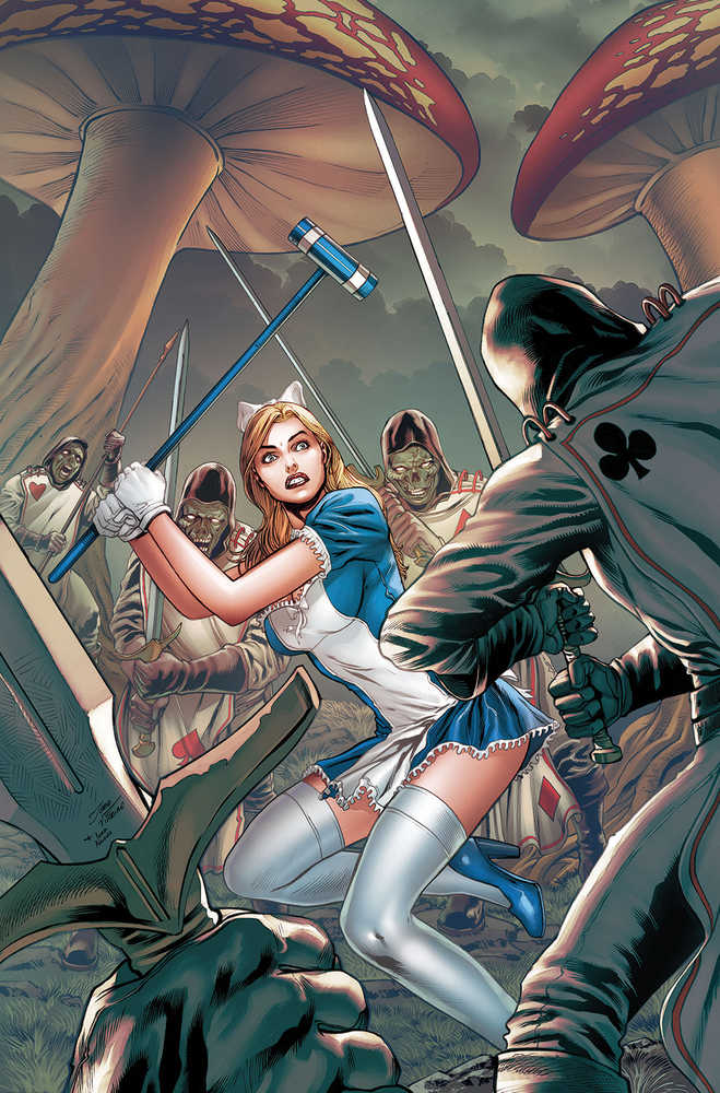 Grimm Fairy Tales Alice In Zombieland Cover A Igor Vitorino