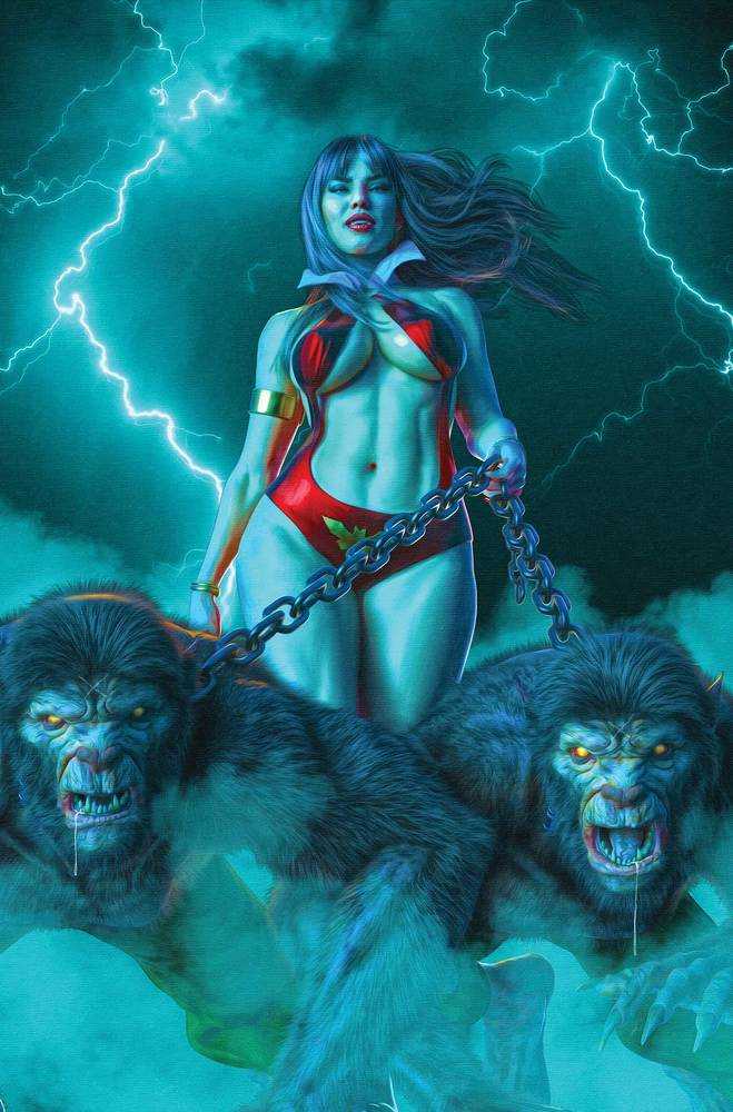 Vampirella (2025) #1 Cover Z Bonus Spears Virgin Foil Variant