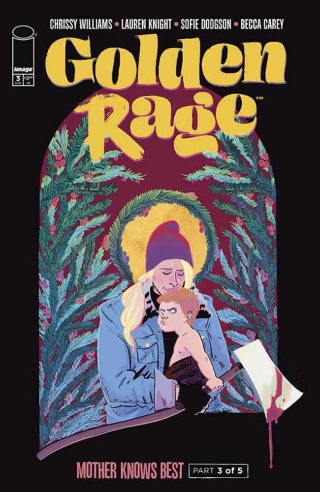 Golden Rage Mother Knows Best #3 (Of 5) Cover A Lauren Knight