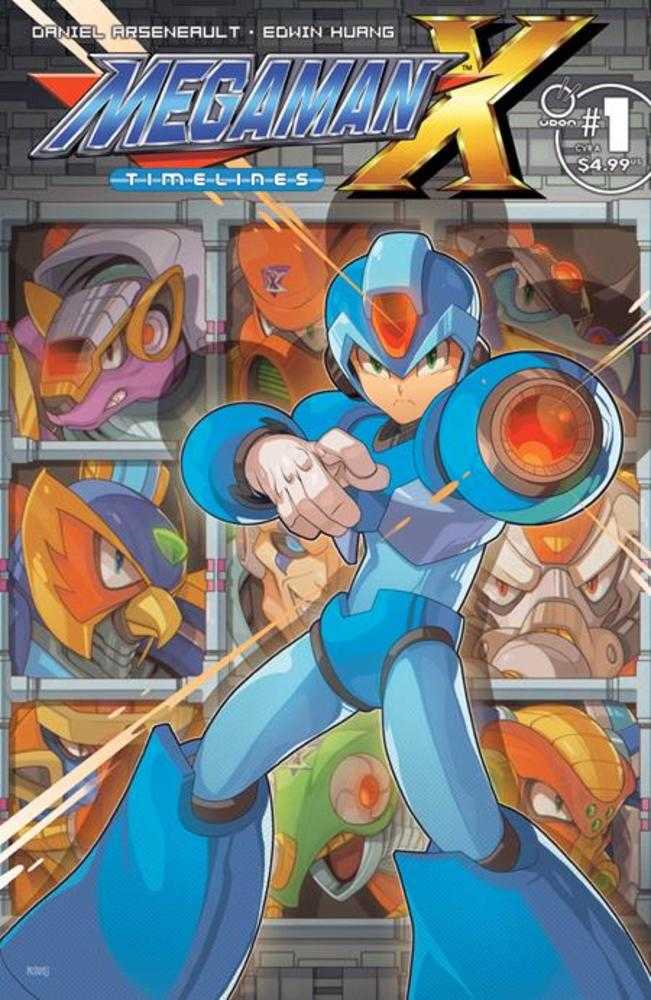 Mega Man X Timelines #1 Cover A Edwin Huang