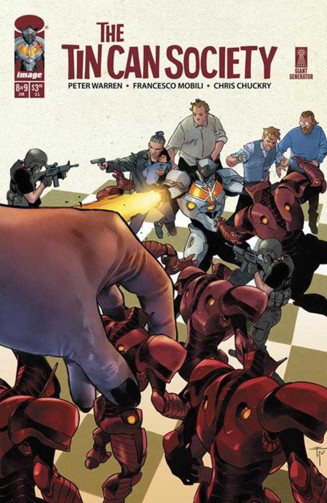 Tin Can Society #8 Cover A Francesco Mobili & Chris Chuckry