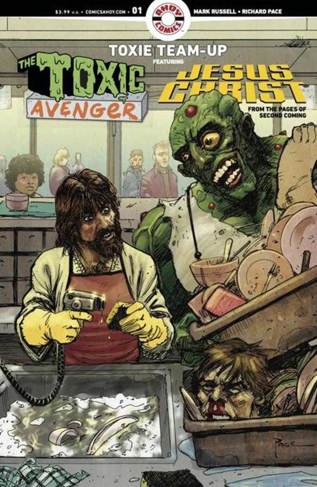 Toxie Team Up #1 (Of 5) Cover B 3 Copy Richard Pace Unlock Variant