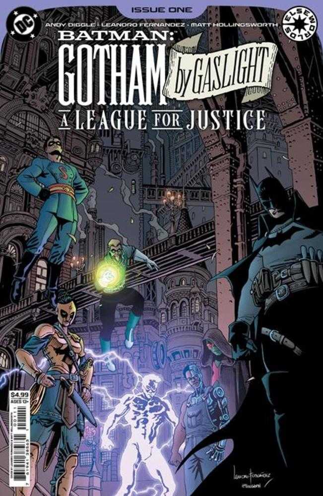 Batman Gotham By Gaslight A League For Justice #1 Cover A Leandro Fernandez