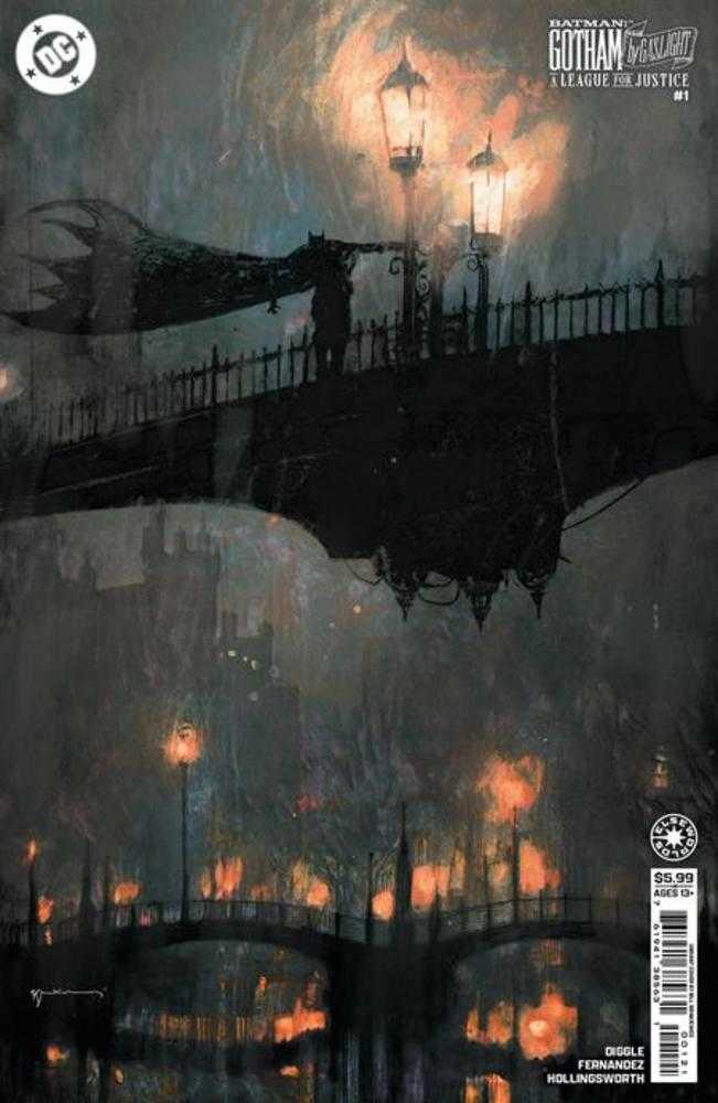 Batman Gotham By Gaslight A League For Justice #1 Cover C Bill Sienkiewicz Variant