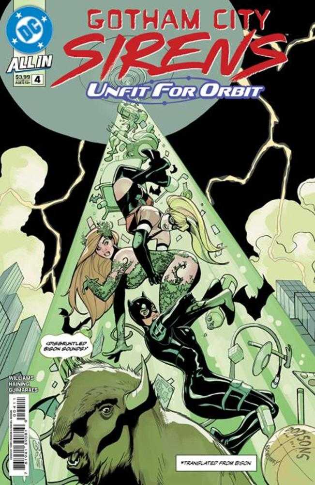 Gotham City Sirens Unfit For Orbit #4 Cover A Terry Dodson & Rachel Dodson