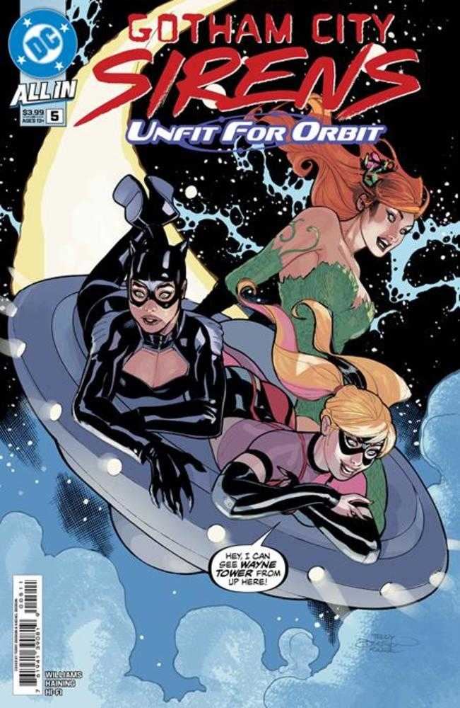 Gotham City Sirens Unfit For Orbit #5 Cover A Terry Dodson & Rachel Dodson