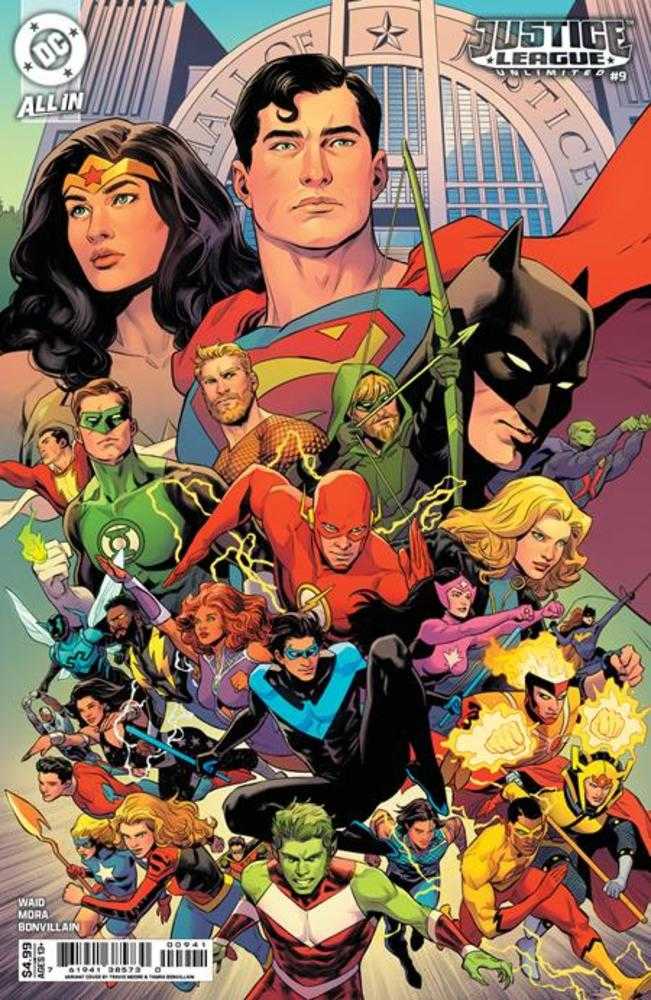 Justice League Unlimited #9 Cover D Travis Moore Variant (We Are Yesterday)