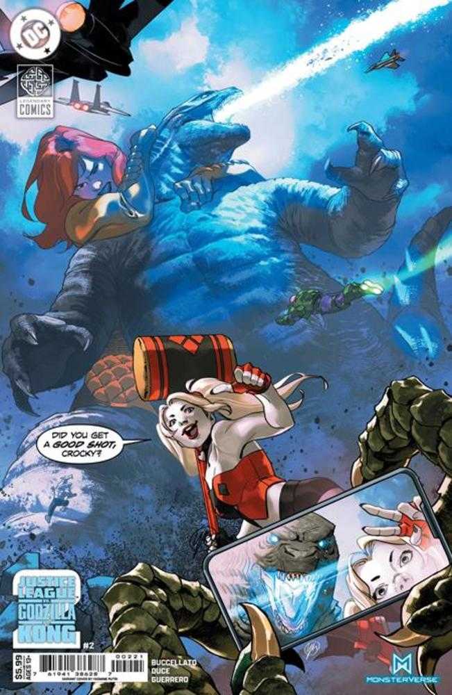 Justice League vs Godzilla vs Kong 2 #2 Cover B Yasmine Putri Card Stock Variant