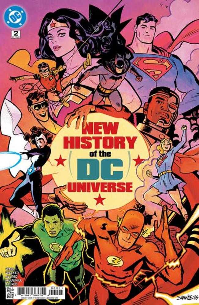 New History Of The DC Universe #2 Cover A Chris Samnee