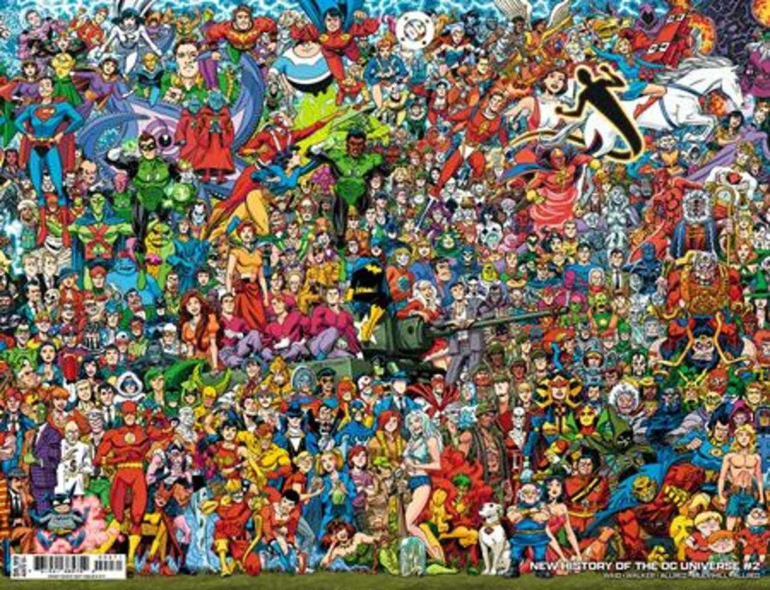 New History Of The DC Universe #2 Cover D Scott Koblish Legacy Variant
