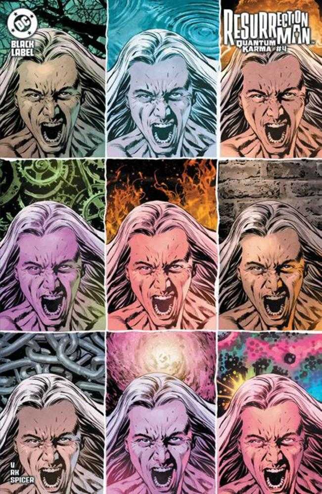 Resurrection Man Quantum Karma #4 Cover B Mike Perkins Card Stock Variant