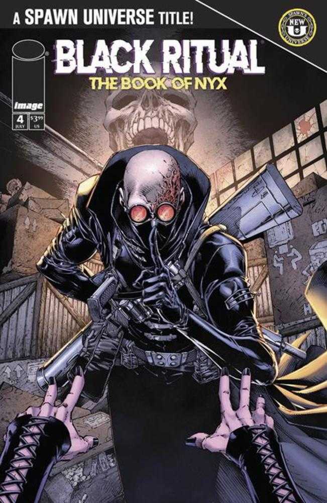 Spawn Black Ritual The Book Of NYX #4 Cover B Brett Booth Variant