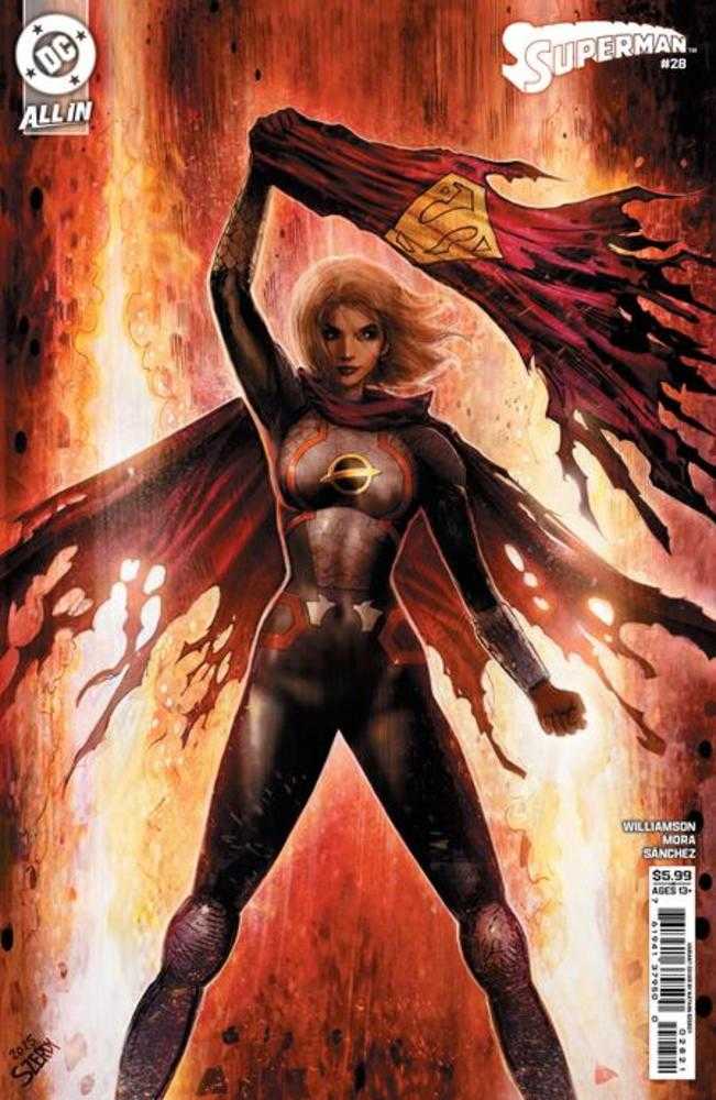 Superman #28 Cover B Nathan Szerdy Variant