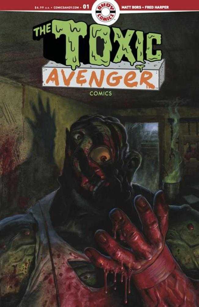 Toxic Avenger Comics #1 Cover A Fred Harper