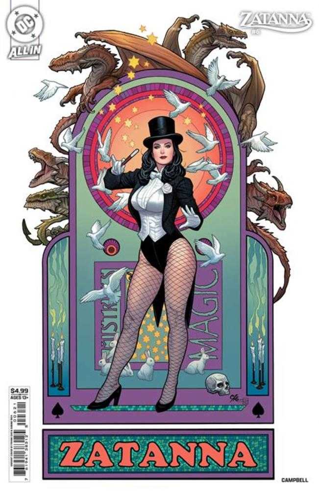 Zatanna #6 Cover B Frank Cho Card Stock Variant