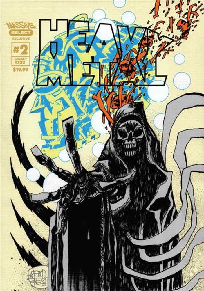 Heavy Metal Magazine #2 Cover D Jim Mahfood Massive Select Exclusive Variant