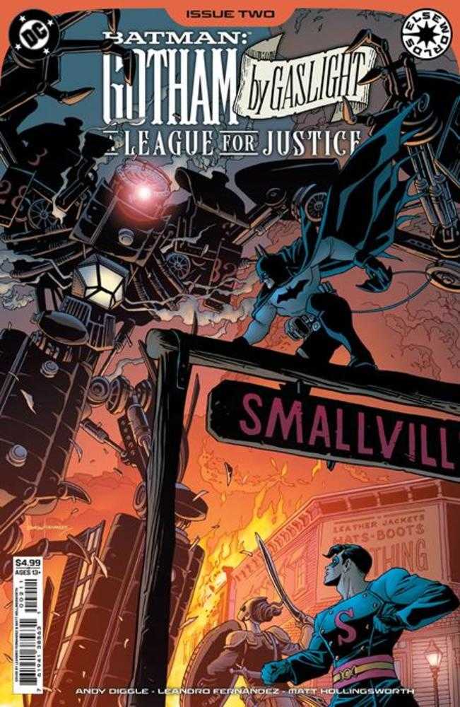 Batman Gotham By Gaslight A League For Justice #2 Cover A Leandro Fernandez