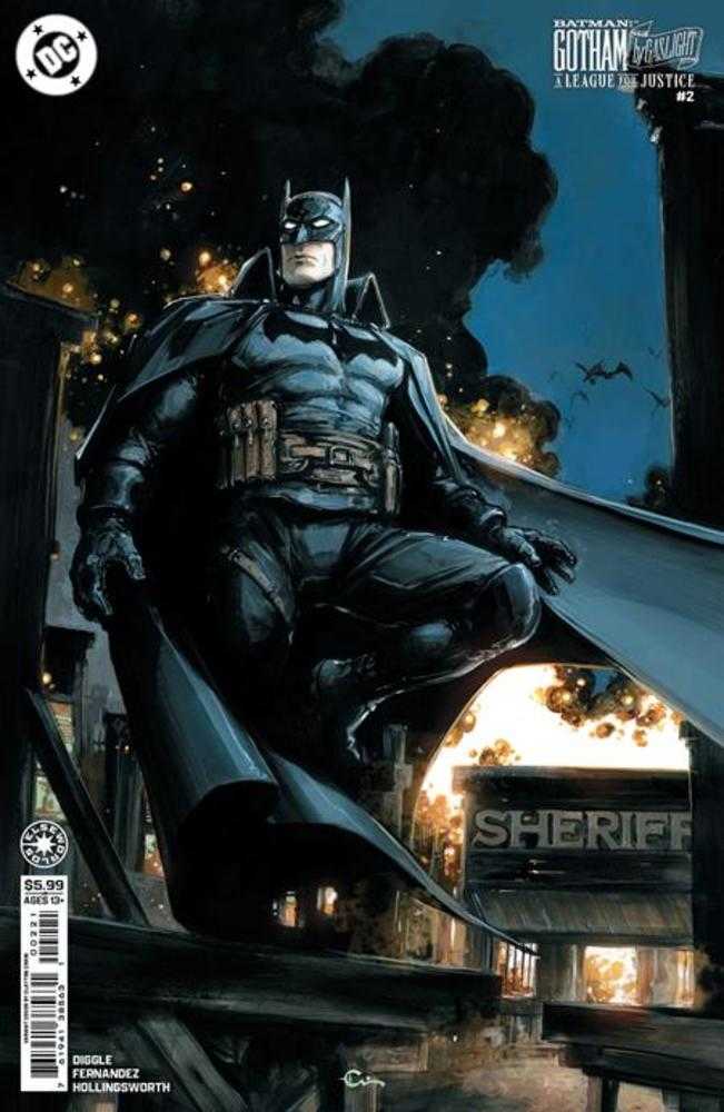 Batman Gotham By Gaslight A League For Justice #2 Cover B Clayton Crain Card Stock Variant