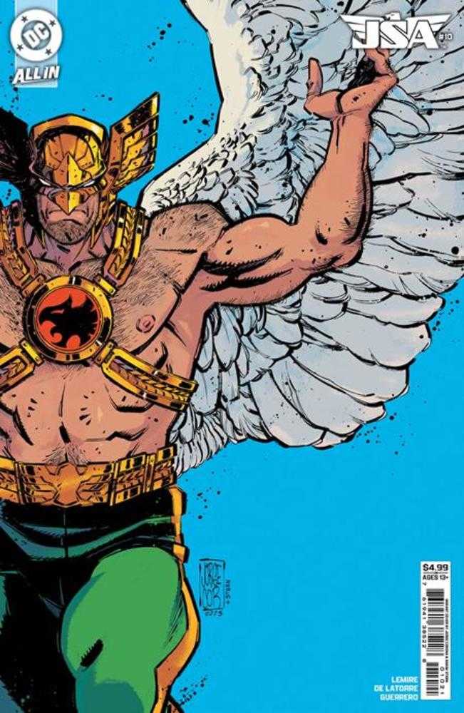 JSA #10 Cover B Jorge Corona Variant